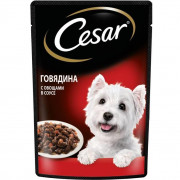 Cesar 85 г говядина с овощами в соусе 510649