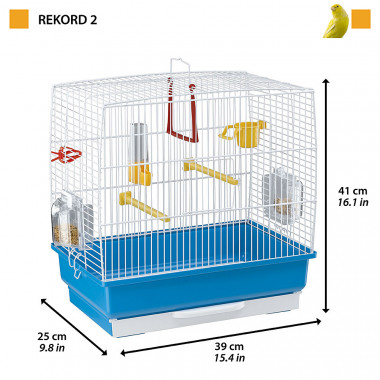 Клетка для птиц FERPLAST Rekord 2