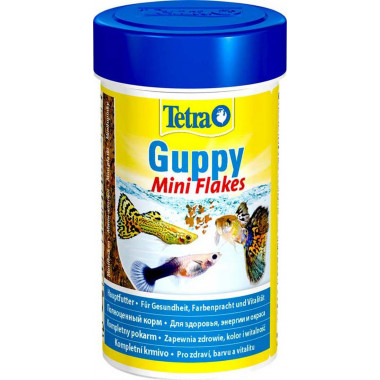 Корм для рыб TETRA Guppy 100мл Mini Flakes 197213