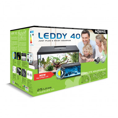 Аквариум Aquael LEDDY SET 40 25л белый прямоугольный 