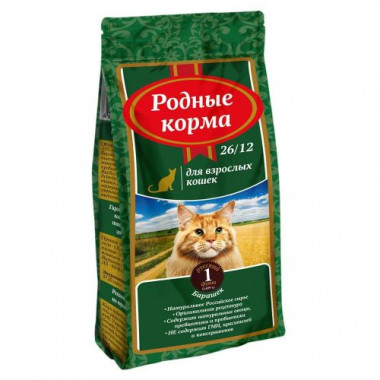 Родные корма для кошек 409г с бараниной